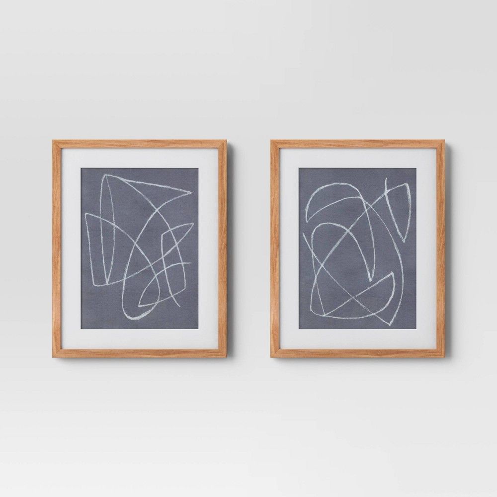 2pk 16" X 20" Modern Scribble F-2 pk : 16" x 20"