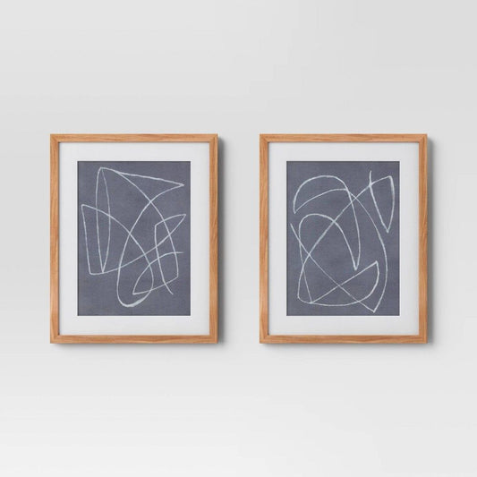 2pk 16" X 20" Modern Scribble F-2 pk : 16" x 20"