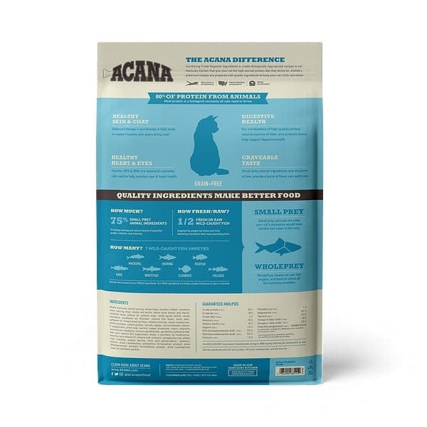 ACANA Grain Free Wild Atlantic Freeze Dried Coated Dry Cat Food