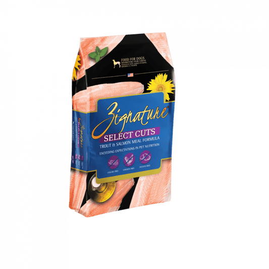 Zignature Select Cuts Trout & Salmon Formula Dry Dog Food