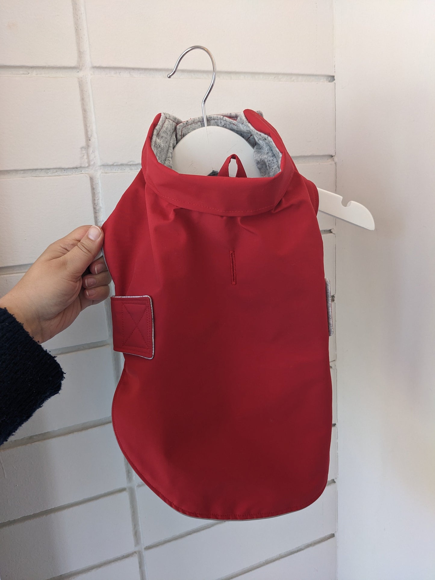 Working Dog Rain Jacket - Red