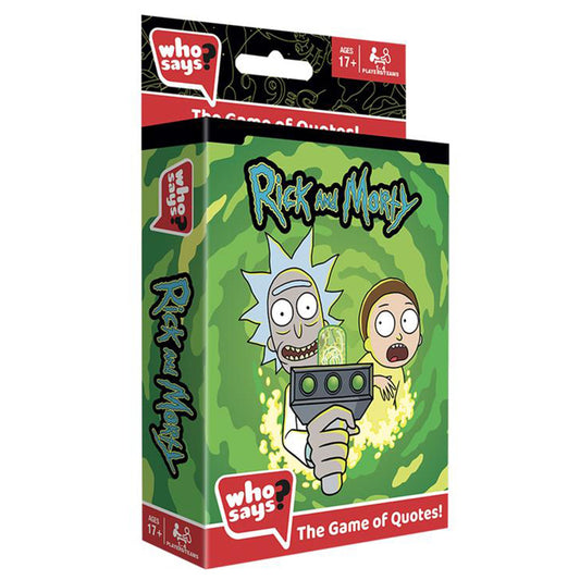 Who Says Rick And Morty Game Of Quotes Trivia Game