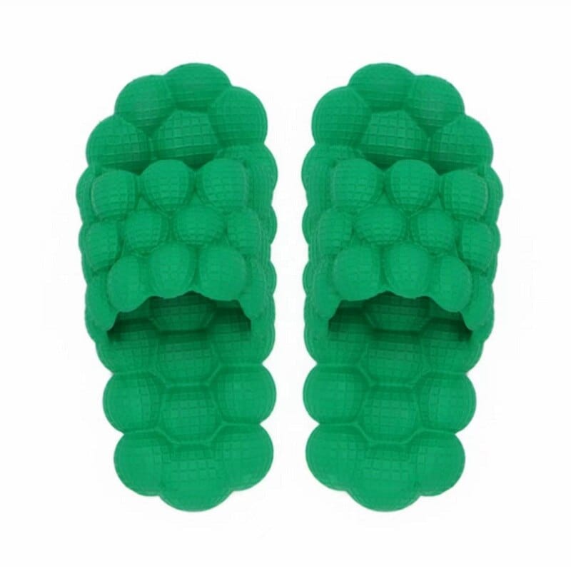 Women Bubble Slides Massage Spa Slippers BENNYS